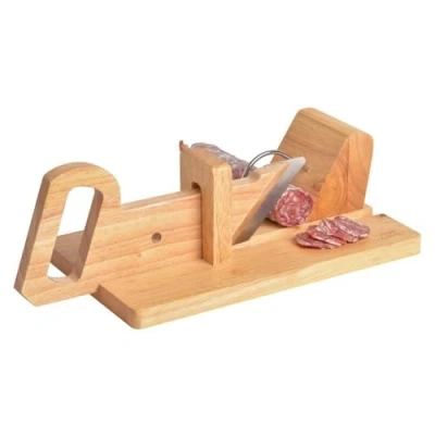 Abbildung von Saveur et Dégustation KD3154 Manual Precision Food Slicer 29 x 16.5 8.7 cm, Wood
