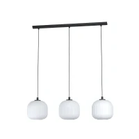 Abbildung von Eglo 99367 Hängeleuchte MANTUNALLE weiß L:120 B:20 H:110cm dimmbar