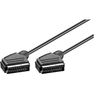 Abbildung von Goobay Scartkabel 1,5 m 21 polig belegt Scartstecker &gt; 0150 LC