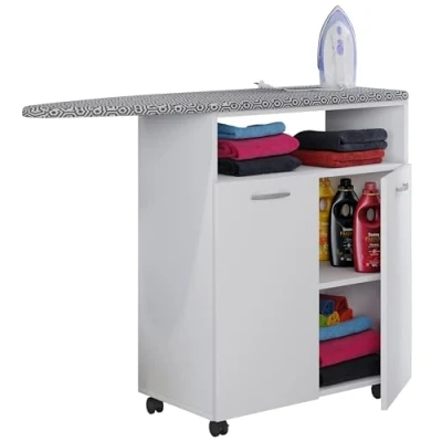 Abbildung von VCM Kommode Holz Sideboard Anrichte Dalosa 2 Drehtüren