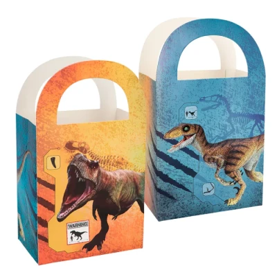 Abbildung von Dino T Rex Leckerli Boxen 15,5 x 13 cm 4 Stück