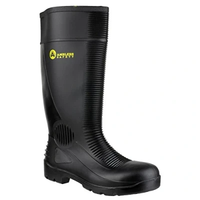 Abbildung von Amblers FS100 Safety Black Wellingtons Size 45 EU / UK