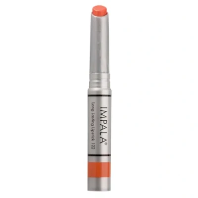 Abbildung von Impala Lang anhaltender Lippenstift Farbe Mattes Orange Nº 122 Permanenter Lippenstiftstick Lange Haltbarkeit Feuchtigkeitsspendender