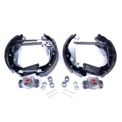 Abbildung von HELLA 8DB 355 022 441 Bremsensatz, Trommelbremse mit Radbremszylinder, Stellelement CHEVROLET: Aveo Schrägheck, / Kalos Spark