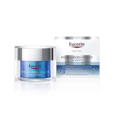Abbildung von Eucerin Hyaluronfiller + 3X Effect Feuchtigkeitsbooster Gesichtscreme, Größe: 50 ml,