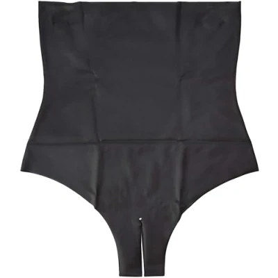 Abbildung von Slip aus Latex, taillenhoch, ouvert