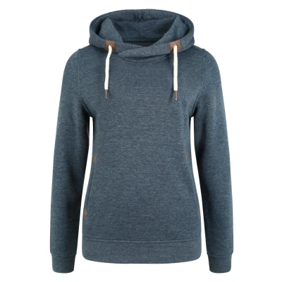 Abbildung von Oxmo Oxvicky Kapuzenpullover, Damen, Größe: Large, Ins bl mel