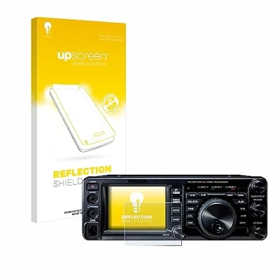 Abbildung von upscreen Entspiegelungs Schutzfolie für Yaesu FT 991A Displayschutz Folie Matt [Anti Reflex, Anti Fingerprint]