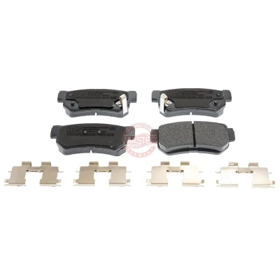 Abbildung von MASTER SPORT 13046058332N SET MS Bremsbelagsatz Hinterachse mit akustischer Verschleißwarnung Anti Quietsch Blech HYUNDAI: Tucson, Santa Fe I