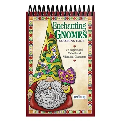 Abbildung von Jim Shore Enchanting Gnomes Coloring Book: An Inspirational Collection of Whimsical Characters