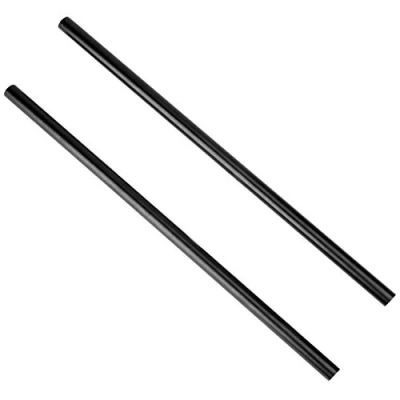 Abbildung von NICEYRIG 15mm Rod Schwarz Aluminiumlegierung 40cm 16inch Lange für Schulter Rig Support System (2pcs)