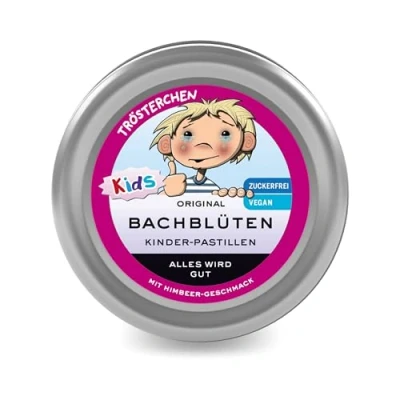 Abbildung von Bachblüten Trösterchen Pastillen nach Doktor bach