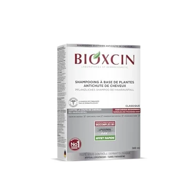 Abbildung von Bioxcin Shampoo gegen Haarausfall Natürliches für Normales &amp; Trockenes Haar (300 ml) Mit BIOCOMPLEX B11 Liposomen Stärkt Verhindert