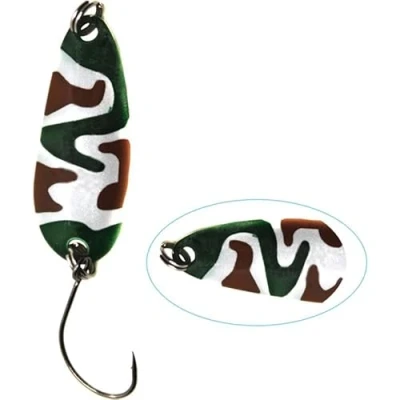 Abbildung von Paladin Unisex Erwachsene Trout Spoon, 3,6g camo ca w grü, Camou Weiss grün