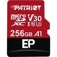 Abbildung von Patriot Memory PEF256GEP31MCX 256GB EP A1 V30 microSD Karte SDXC für Android Handys und Tablets / 4K Videoaufnahmen