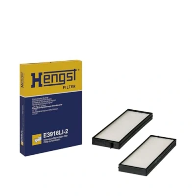 Abbildung von HENGST FILTER E3916LI 2 Innenraumfilter Pollenfilter 251 86 20 HYUNDAI: i20 II Schrägheck, I Schrägheck