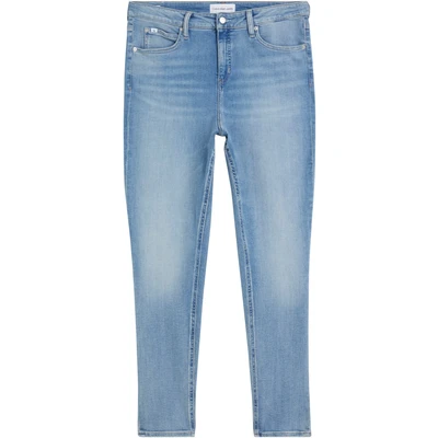 Abbildung von Calvin Klein Jeans PLUS HIGH RISE Skinny Fit, Damen, Größe: 52/54, Denim light