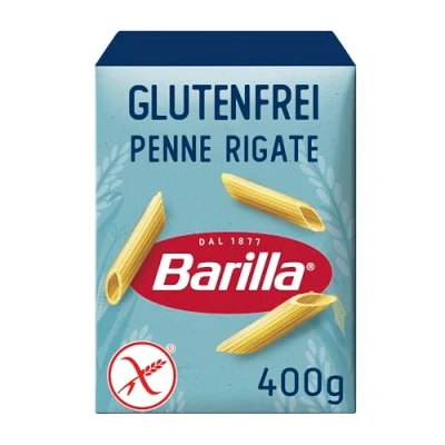 Abbildung von Barilla Pasta Penne Rigate glutenfrei aus Reis und Mais 1er Pack (1 x 400g)
