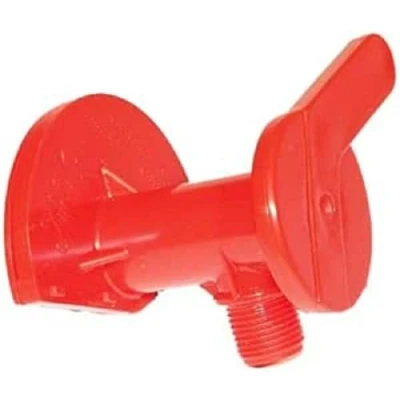 Abbildung von rollytoys Ablaufhahn (Auslaufhahn, rot, Zubehör für Rolly Toys Güllefass) 37512100020