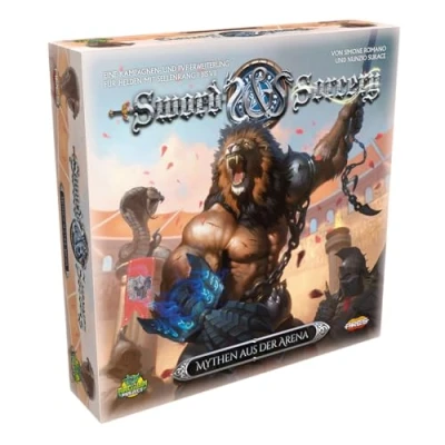 Abbildung von Ares Games, Sword &amp; Sorcery Mythen aus der Arena, Kampagnen Erweiterung, Expertenspiel, Dungeon Crawler, 1 5 Spieler, Ab 13+ Jahren, 30 150 Minuten, Deutsch