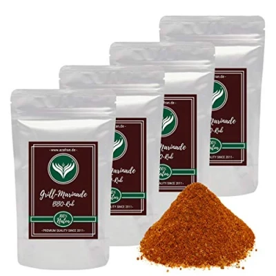 Abbildung von Azafran BBQ Rub Magic Dust Art, Marinade zum Grillen für Fleisch, Gemüse oder Grillkäse 1kg