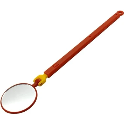 Abbildung von ZKTOOL 1000V Isoliertes Inspektionsspiegel Set, Teleskop für Hybrid und Elektrofahrzeuge, Tragbarer Runder, um 180 Grad Drehbarer 40MM