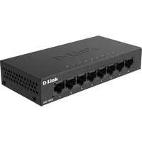 Abbildung von D Link DGS 108GL 8 Port Unmanaged Gigabit Switch (ohne Lüfter, Low Profile Metallgehäuse, Desktop, Plug and Play, QoS, 802.3az EEE), Black