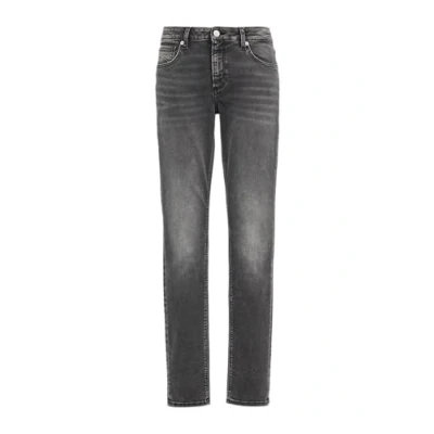 Abbildung von QS MID RISE Jeans Slim Fit, Damen, Größe: 36x30, Anthrazit