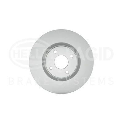 Abbildung von HELLA 8DD 355 132 721 Bremsscheibe 300 25 04/04 108 innenbelüftet beschichtet ohne Radbefestigungsbolzen, Radnabe FORD: Ecosport Mk2