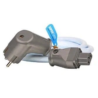 Abbildung von Supra Cables Netzkabel abgewinkelt LoRad 1,5 MKII EU 1,5M