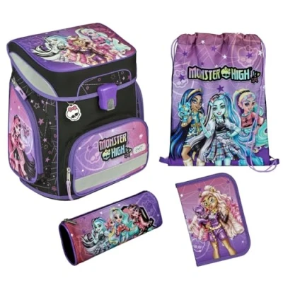 Abbildung von Scooli Schulranzen EasyFit, Monster High (Set, 5 tlg)