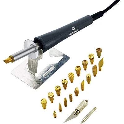 Abbildung von TOOLCRAFT Lötkolben Brandmalkolben Set 24 tlg