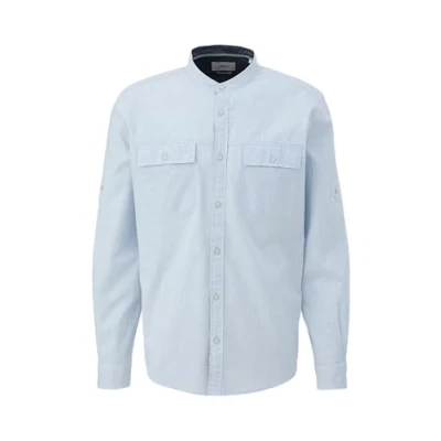 Abbildung von s.Oliver Regular Hemd, Herren, Größe: Medium, Himmelblau