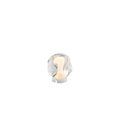 Abbildung von LOOM DESIGN LED Akku Tischleuchte Ice Ball, chrom, Ø 10,5 cm