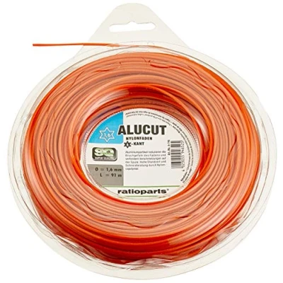 Abbildung von Mähfaden ALUCUT 1,6mm 91m Trimmerfaden 6 Kant Nylonfaden