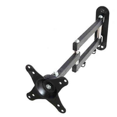 Abbildung von M&amp;G Techno Wandhalterung Schwarz TV 32&quot; schwenkbar Wandabstand 35cm