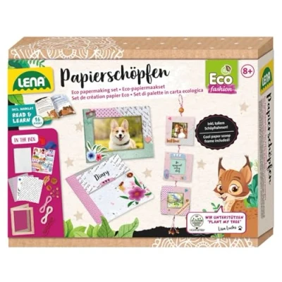 Abbildung von Lena Eco Fashion Papiermacherset für Kinder