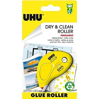 Abbildung von UHU 50465 Kleberoller Dry und Clean Roller, permanent