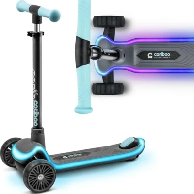 Abbildung von Kinderroller Cariboo LEDstar Blau