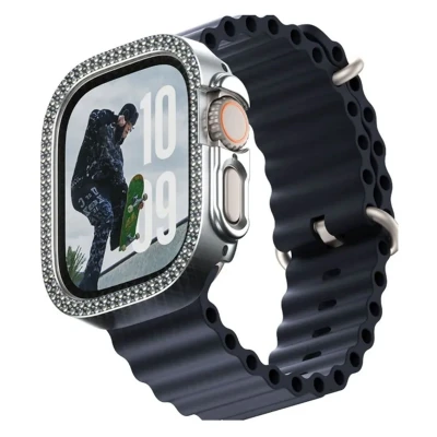 Abbildung von SAFE. by PanzerGlass® Displayschutz Bling Bumper Silber für Apple Watch Ultra 2