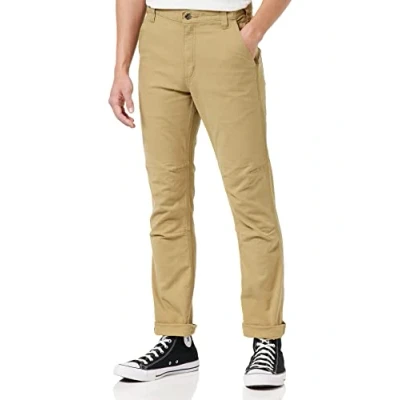 Abbildung von Carhartt Herren Rugged Flex® Straight Fit 5 Pocket Canvas Arbeitshose, Dunkles Khaki, W33/L32