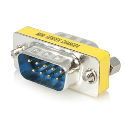 Abbildung von StarTech.com GC9SM Seriell DB9 Gender Changer (St/St) Silber