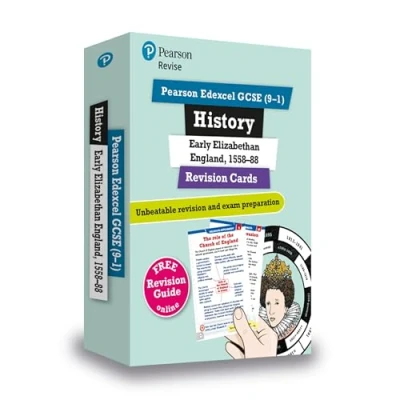 Abbildung von Revise Edexcel GCSE (9 1) History: Early Elizabethan England Revision Cards: with free online Guide and Workbook (Pearson Revise)