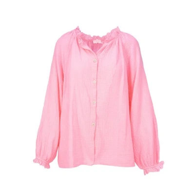 Abbildung von Seasons OF April EMMA Hemdbluse, Damen, Größe: One Size, Light pink