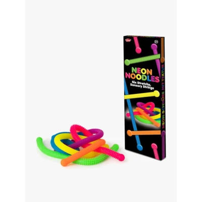 Abbildung von Neon Rainbow Fidget Noodles, 6er Pack