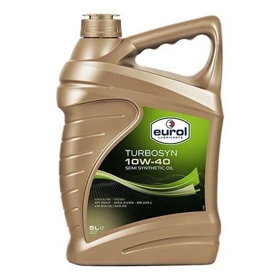 Abbildung von Eurol Turbosyn 10W 40 5L Motoröl E100094 VOLKSWAGEN: Bora Variant, Polo IV Schrägheck, Transporter 4 Pritsche / Fahrgestell