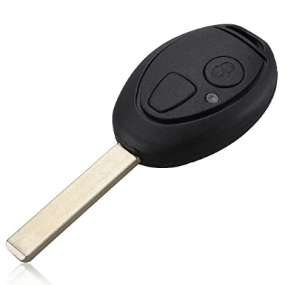 Abbildung von Autoschlüssel Ersatz Fernbedienung Schlüssel Für Cle BMW Mini Cooper S D One Clubman Schlüsselanhänger Flip mit 2 Tasten Klinge Phonillico®