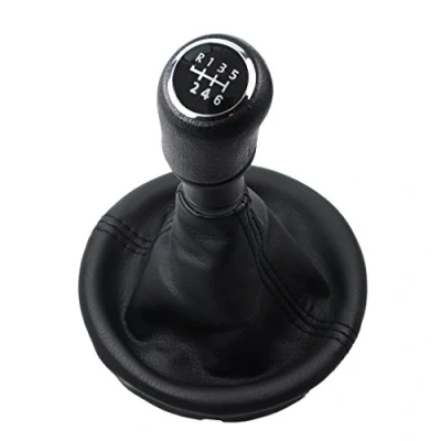 Abbildung von L &amp; P Car Design Schalthebel Schaltsack Schaltknauf Auto für VW T5 6 Gang (Set, 1 St., Schaltknauf, Schaltsack, Rahmen), Plug&amp;Play Montage