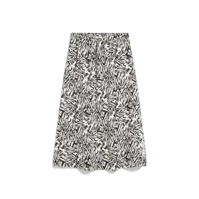 Abbildung von Armedangels Dartiaa Stoney Alinienrock, Damen, Größe: Medium, Oatmilk