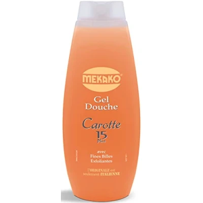 Abbildung von Mekako Gel Douche Carotte Exfoliant Avec Fines Billes De Cire (510 ml)